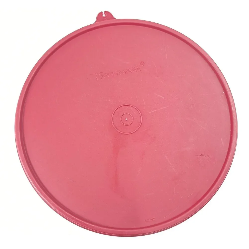 Vintage Tupperware 230-26 Z tab Red Lid cap for food container storage ONLY